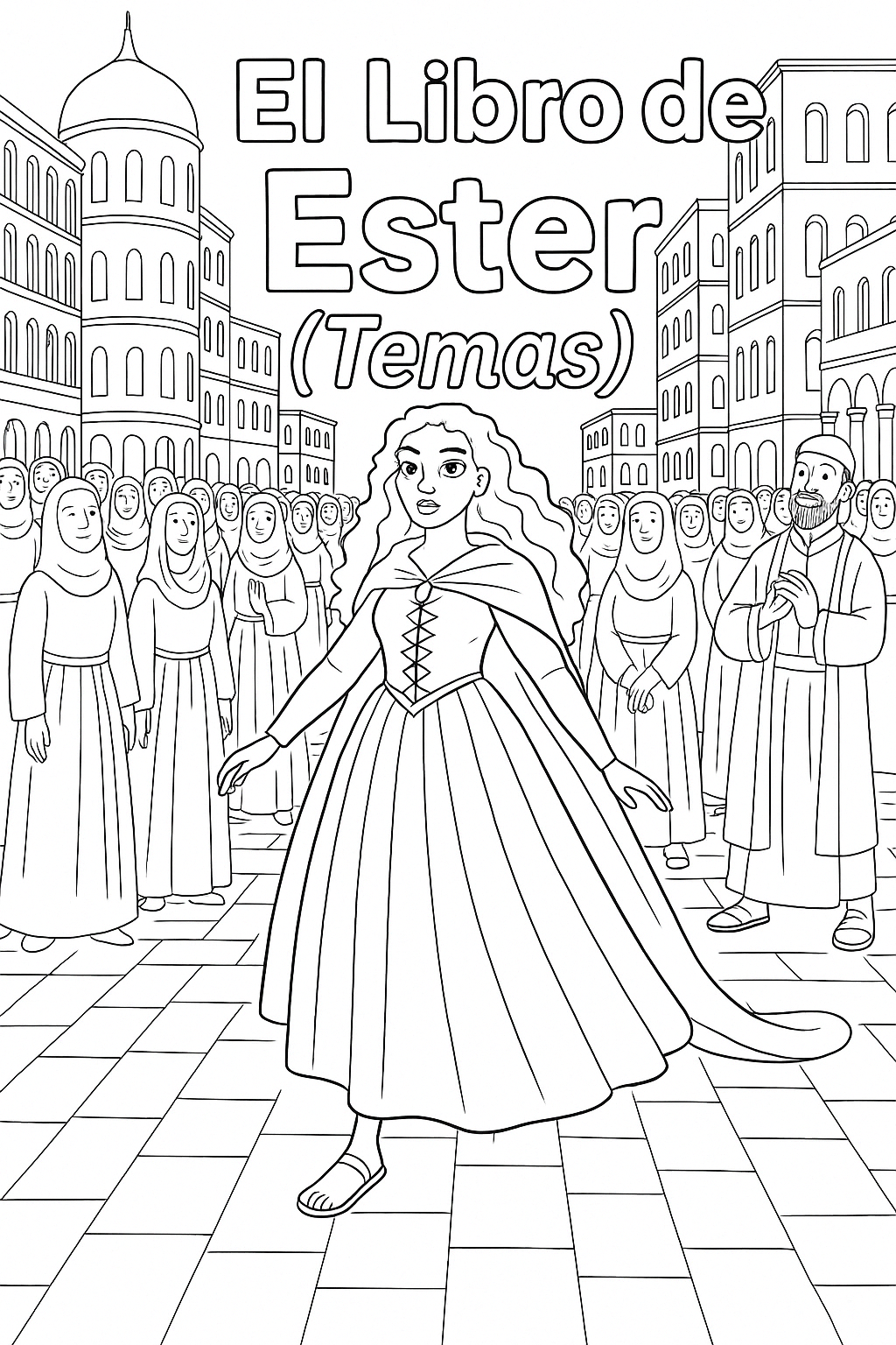 Ester (Temas) Libro para Colorear