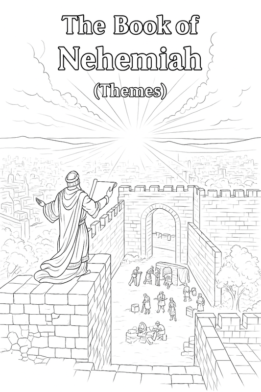 Nehemiah (Themes) Coloring Book