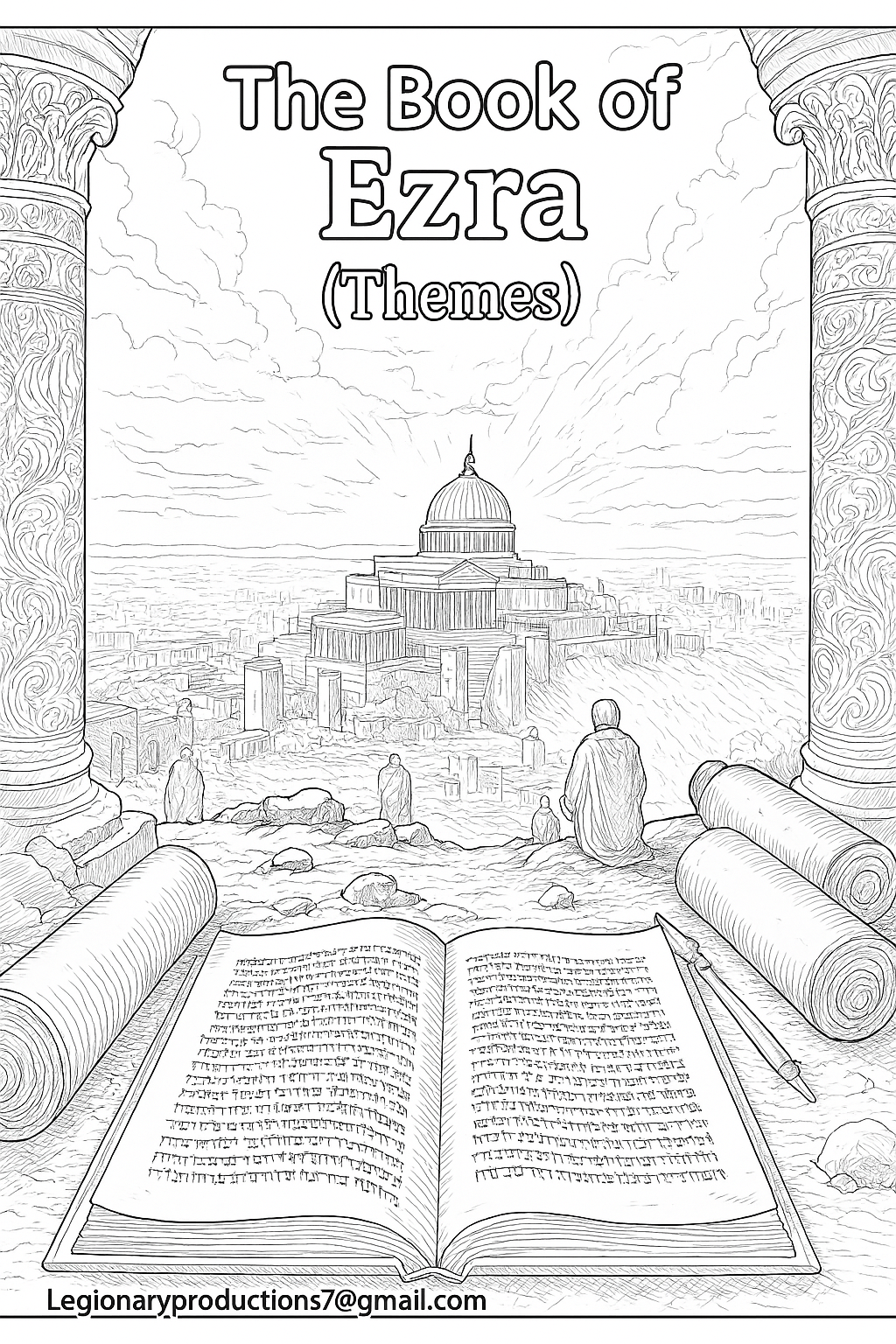 Ezra (Themes) Coloring Book