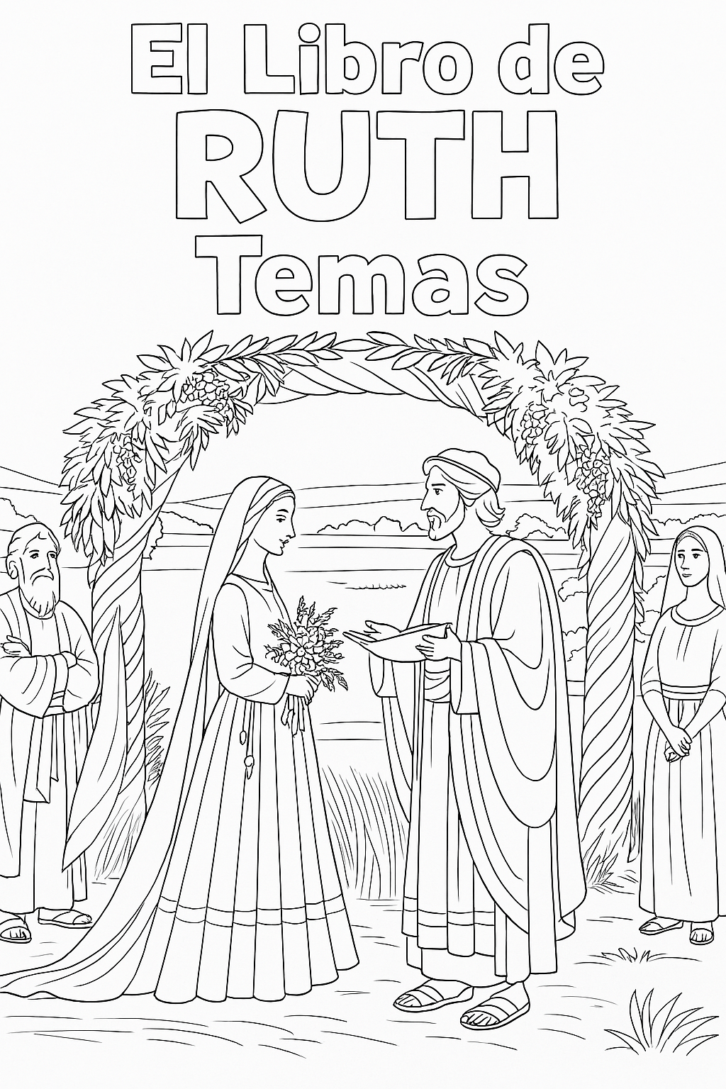 Rut – Temas (Libro para Colorear)
