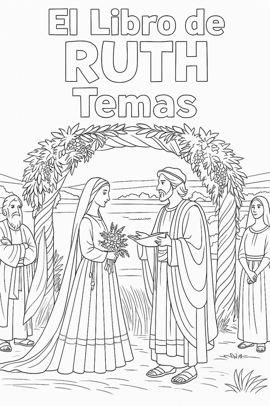 Rut – Temas (Libro para Colorear)