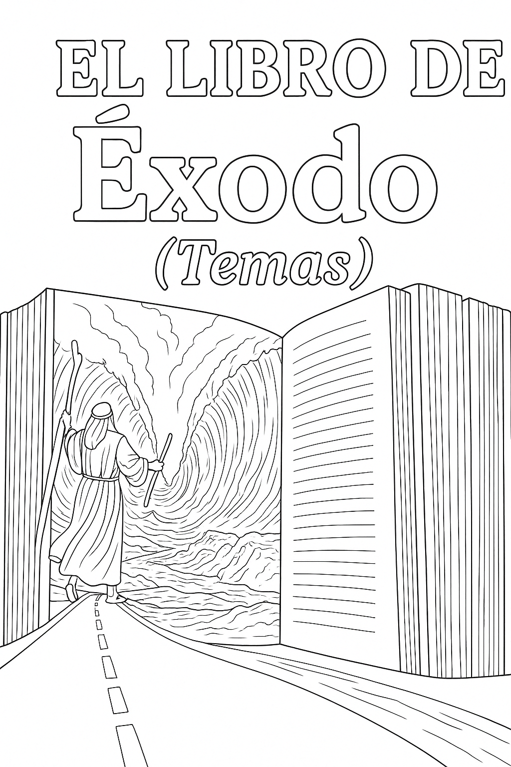 El Libro de Éxodo (Temas) Libro para Colorear