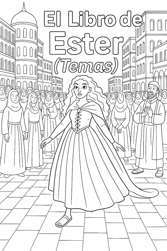 Ester (Temas) Libro para Colorear